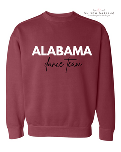 Alabama Dance Team Graphic Shirt