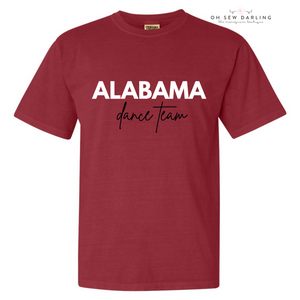 Alabama Dance Team Graphic Shirt