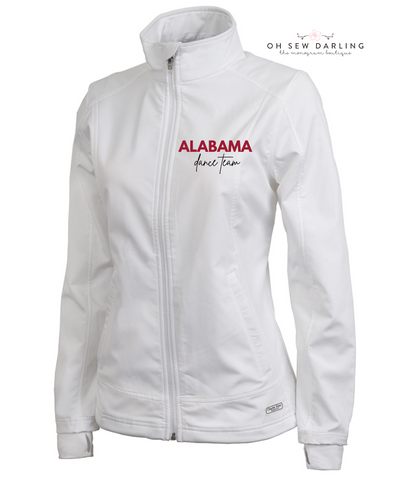 Alabama Dance Team Axis Jacket in White