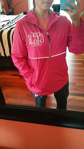 Classic Monogrammed Women's New Englander Rain Jacket