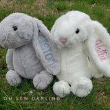 Plush Bunny - Embroidered & Personalized