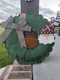 Welcome Wreath with Seasonal Pieces