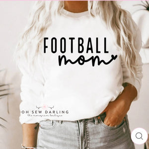 Football Mom Graphic Top