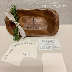 Prayer Bowl - Dough Bowl