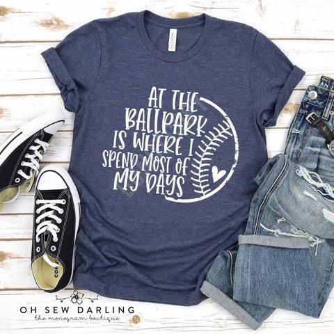 At the Ballpark Graphic Tee