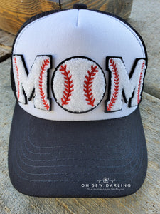 MOM Chenille Patch Hat