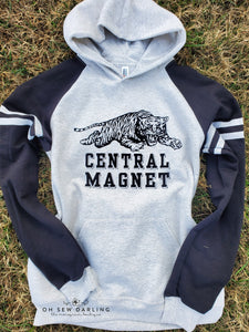 Vintage Central Magnet Tiger Hoodie