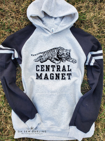 Vintage Central Magnet Tiger Hoodie