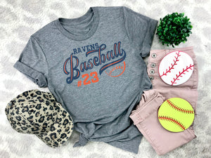 Personalized Baseball Retro Team