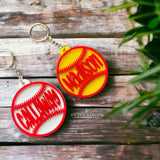 Acrylic Personalized Ball Name Tag