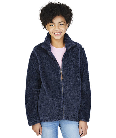 Charles River Youth Newport Fleece Full Zip Jacket