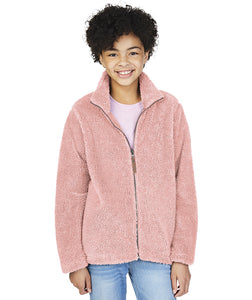 Charles River Youth Newport Fleece Full Zip Jacket