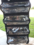 Canvas Roll Up Cosmetic Bag