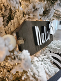 Personalized Name Tag - 3D - Laser Cut - Stockings, Gifts, Ornaments