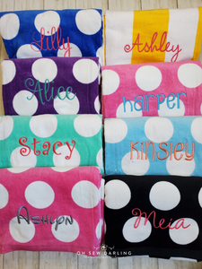 Beach Towels- Personalized