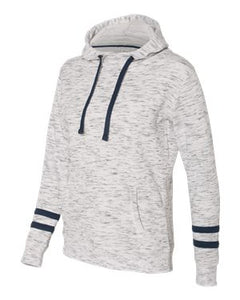 Women's Striped Fleece Pullover