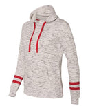 Women's Striped Fleece Pullover